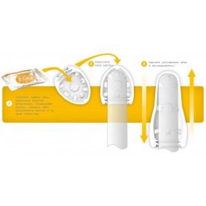 Мастурбатор яйцо Tenga egg Clicker (иной угол)