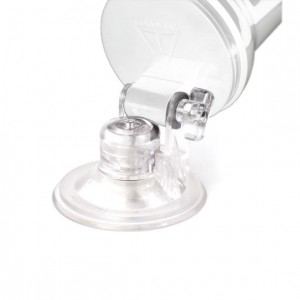 Мастурбатор белый Spider Realism Hands Free Extreme White (иной угол)