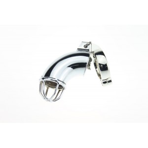 Гладкий пояс верности мужской диаметр запорного кольца 4 см (иной угол)