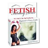 Наручники с мехом FF Beginners Furry Cuffs-White