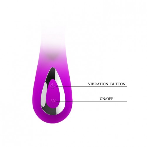 Перезаряжаемый вибратор Pretty Love Honey с Bluetooth