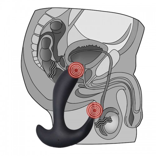 Перезаряжаемый стимулятор простаты с вибрацией Rechargeable P-spot Prober