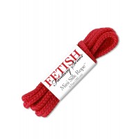 Бондажная верёвка FF Mini Silk Rope красная