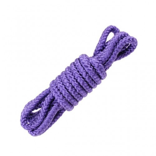 Бондажная верёвка FF Mini Silk Rope фиолетовая