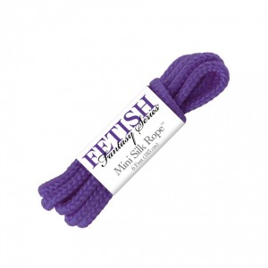 Бондажная верёвка FF Mini Silk Rope фиолетовая