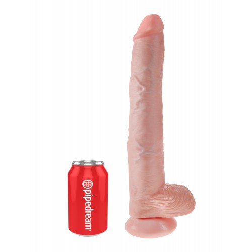 Фаллоимитатор на присоской King Cock 14 Cock with Balls