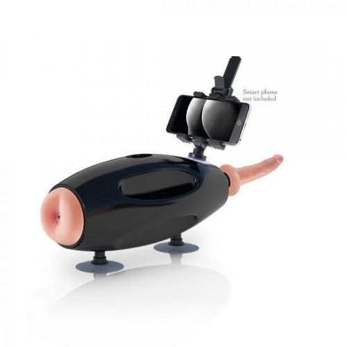 Универсальная секс-машина для двоих + пульт ДУ Fetish Fantasy черная