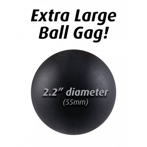 Большой кляп-шар Ffe Extreme Ball Gag (иной угол)