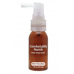 Обезболивающий спрей для орального секса Deep Throat Spray Chocolate Mint 29 мл Обезболивающий спрей для орального секса Deep Throat Spray Chocolate Mint 29 мл (иной угол)