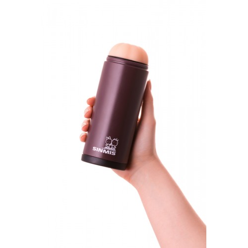 Мастурбатор нереалистичный Nalone Lip Lover,, Силикон, Коричневый, 18,8 см