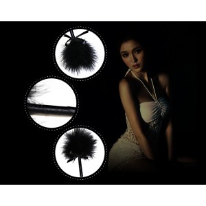 Набор Deluxe Bondage Kit (маска, наручники, тиклер, мини-вибратор)  (иной угол)