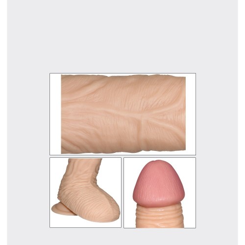 Реалистичный фаллос Real Extreme Extra Girth Dildo