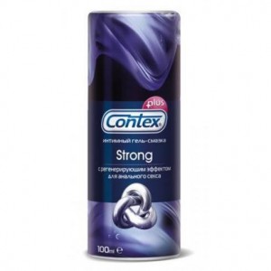 Гель-смазка Contex Strong для анального секса с регенерирующим эффектом 100 мл