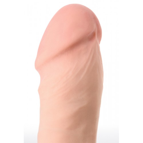 Реалистичный фаллоимитатор TOYFA RealStick Elite DILDO, TPR, телесный, 21 см