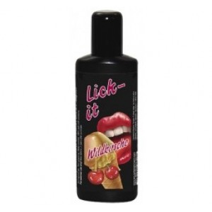 Гель ароматизированный Lick It дикая вишня 50 мл