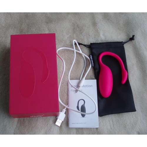 Смарт-вибратор с Bluetooth-управлением Magic Motion Flamingo