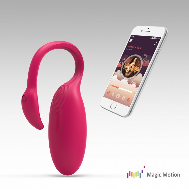 Смарт-вибратор с Bluetooth-управлением Magic Motion Flamingo