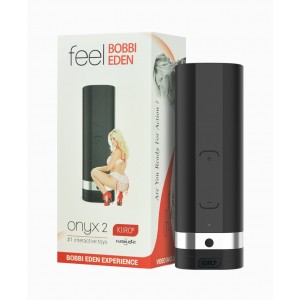 KIIROO Мастурбатор для секса на расстоянии Onyx 2 Bobbi Eden