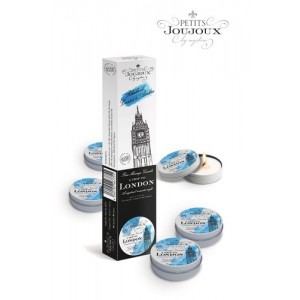 Массажная свеча Petits Joujoux London с ароматом ревеня, амбры и чёрной смородины 33 гр