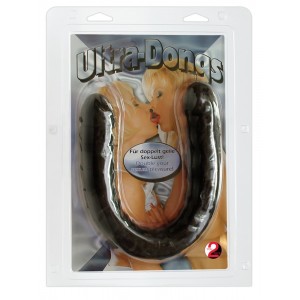 Фаллоимитатор двусторонний Ultra-Dongs black