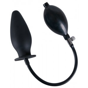 Расширяющаяся анальная пробка Inflatable Dildo Butt Plug Расширяющаяся анальная пробка Inflatable Dildo Butt Plug (иной угол)