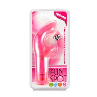 Вибратор для точки G с клиторальной стимуляцией Fun Spot Momo