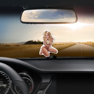 Ароматизатор бумажный Sexy с ароматом цветов (иной угол)