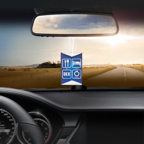 Ароматизатор в авто бумажный Sexdrive На повторе с ароматом океана