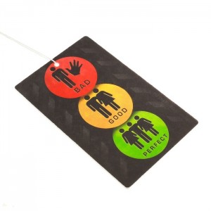 Ароматизатор в авто бумажный Sexdrive Светофор эгоист (иной угол)