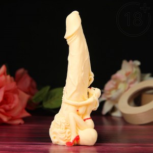 Фигурное мыло Удержание с ароматом клубники со сливками 110 грамм (иной угол)