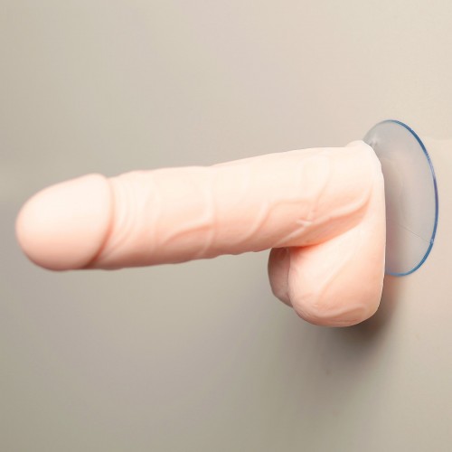 Фигурное мыло-пенис на присоске 13 см, телесное 120 г