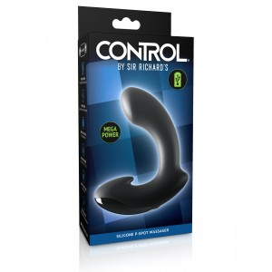 Перезаряжаемый вибромассажер для стимуляции простаты Sir Richards Control Silicone P-Spot Massager