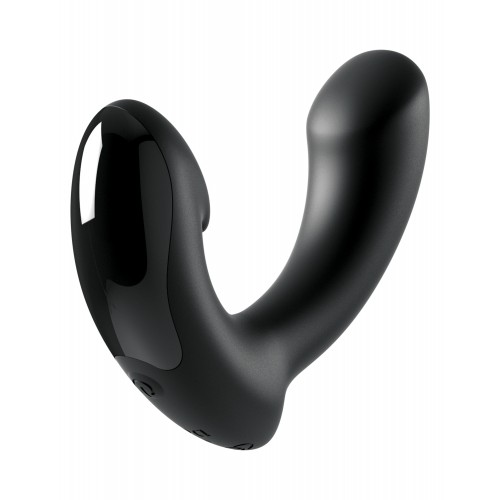 Перезаряжаемый вибромассажер для стимуляции простаты Sir Richards Control Silicone P-Spot Massager