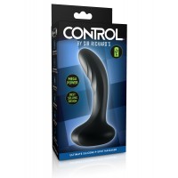 Перезаряжаемый вибромассажер для стимуляции простаты Sir Richards Control Ulitimate Silicone P-Spot Massager
