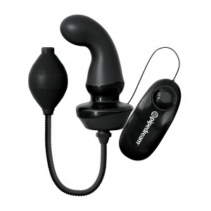 Вибромассажер простаты с функцией расширения AFE Inflatable P-Spot Massager Вибромассажер простаты с функцией расширения AFE Inflatable P-Spot Massager (иной угол)