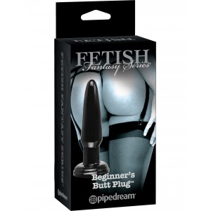 Черная анальная пробка AFC Series Limited Edition Beginners Butt Plug 