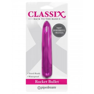 Розовая вибропуля Classix Rocket Bullet