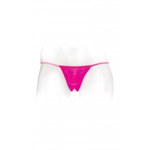 Неоновые вибро-трусики и пэстисы Panty and Pasties Set - Pink (иной угол)