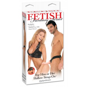 Фаллопротез FFS For Him or Her Hollow Strap-On - Flesh