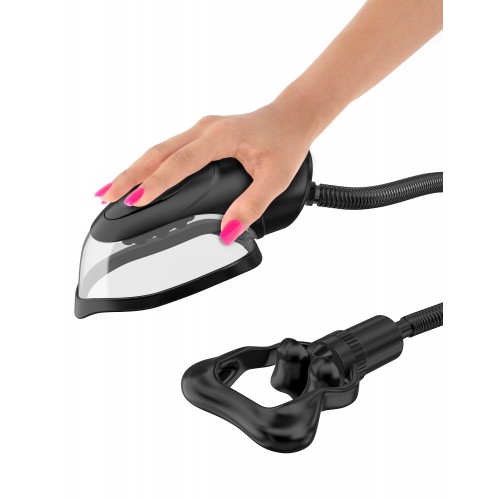 Вакуумная помпа с вибрацией FF Series Perfect Touch Vibrating Pussy Pump Black