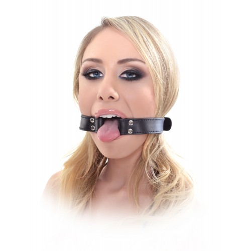 Кляп-кольцо FF Series Beginners Open Mouth Gag Black
