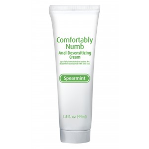 Обезболивающая анальная смазка с ароматом мяты Comfortably Numb Anal Desensitizing Cream 44 мл Обезболивающая анальная смазка с ароматом мяты Comfortably Numb Anal Desensitizing Cream 44 мл (иной угол)