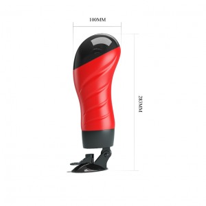 Вибро-мастурбатор на присоске Crazy Bull Delia, попка (иной угол)