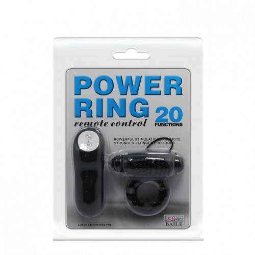 Эрекционное кольцо с дистанционным управлением Power Ring