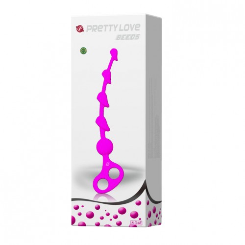 Силиконовая цепочка Pretty Love Beeds