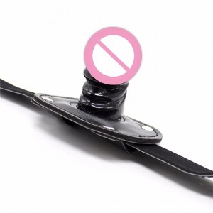 Силиконовый кляп-пенис 5 см (иной угол)