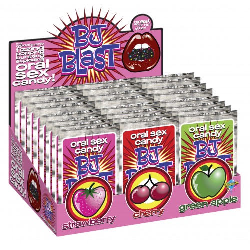 Шипучие конфеты для орального секса Bj Blast