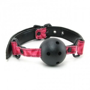 Дизайнерский дышащий красный кляп Luxury Fetish Ballgag БДСМ