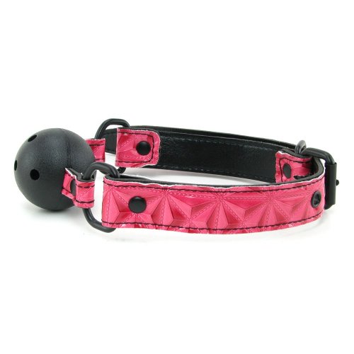 Дизайнерский дышащий красный кляп Luxury Fetish Ballgag БДСМ