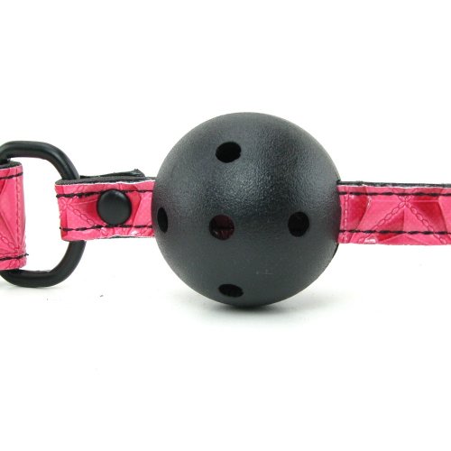 Дизайнерский дышащий красный кляп Luxury Fetish Ballgag БДСМ